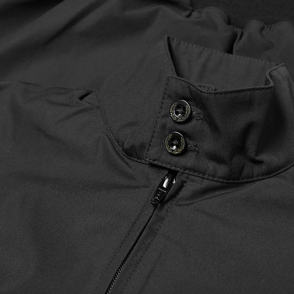 Fred Perry Harrington Jacket in Black J7320 - Size Medium - MSRP $370 - BNWT - Picture 3 of 6